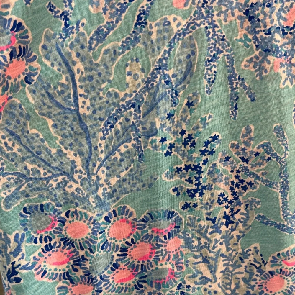 Lilly Pulitzer Etta Scoop Neck Top XL - Picture 4 of 8